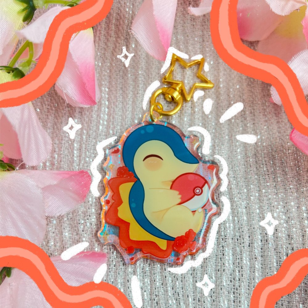 Fire Mouse- Keychain