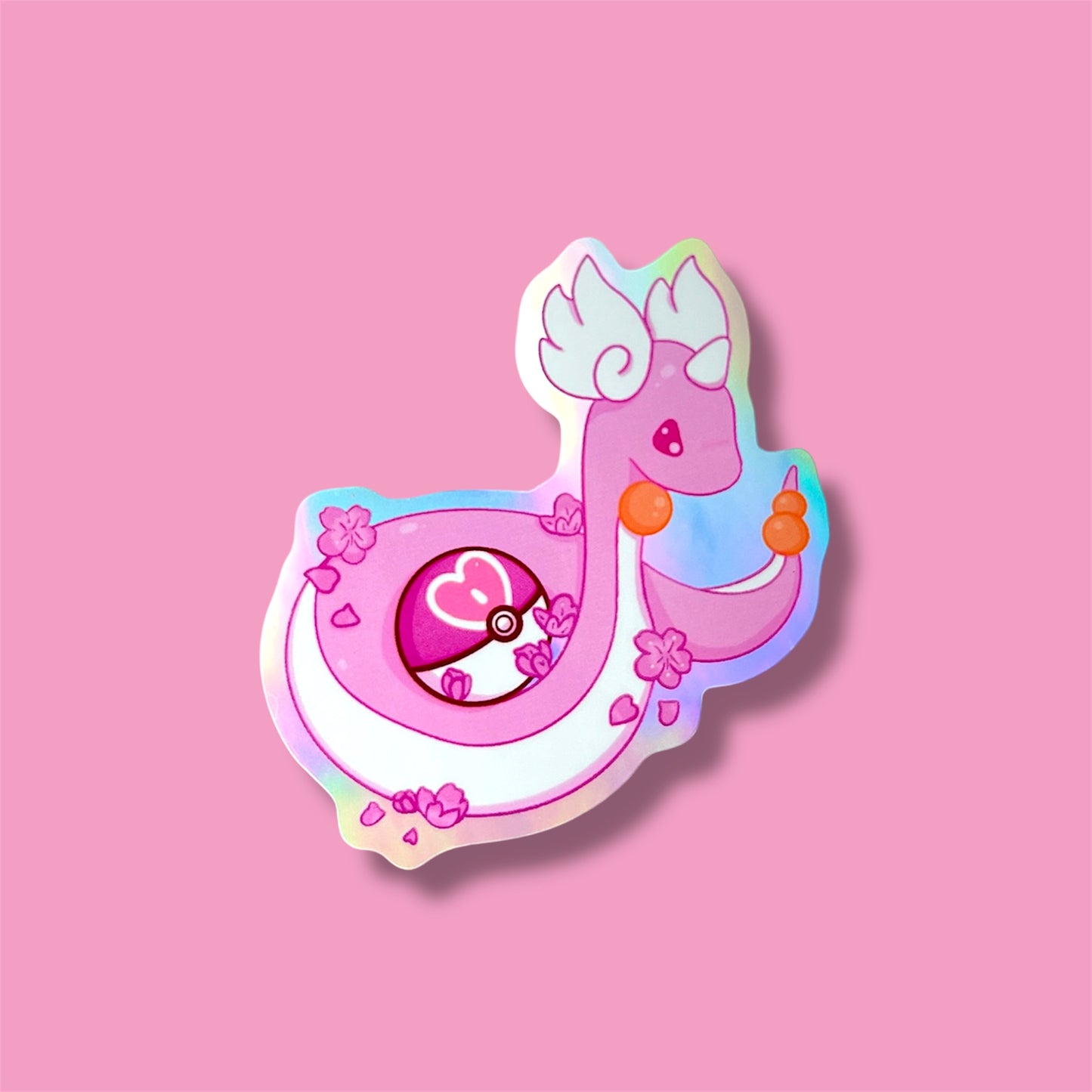 shiny dragon- sticker