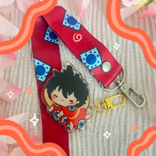 Pirate King in Kimono - Keychain