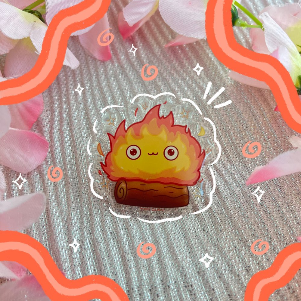 Cute Fire Demon - Pin