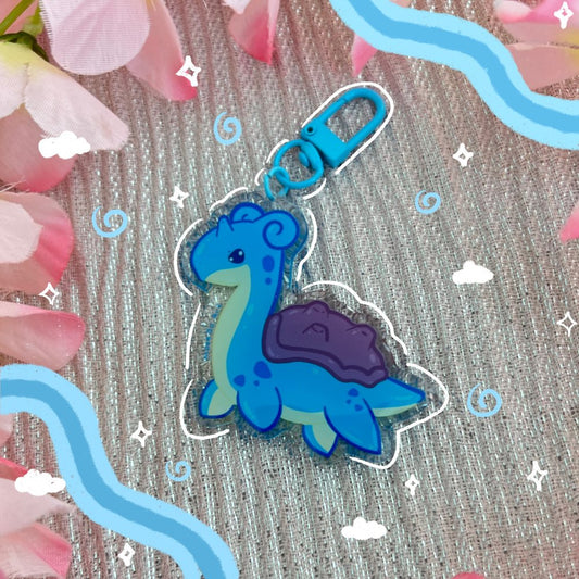 Cute Sea Monster - Keychain