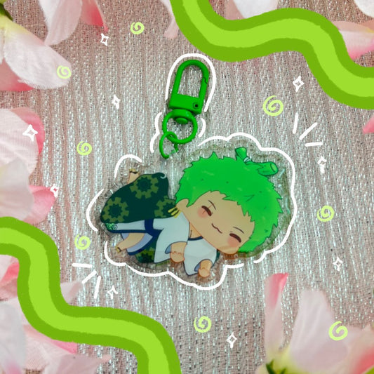 King of Hell in Kimono - Keychain