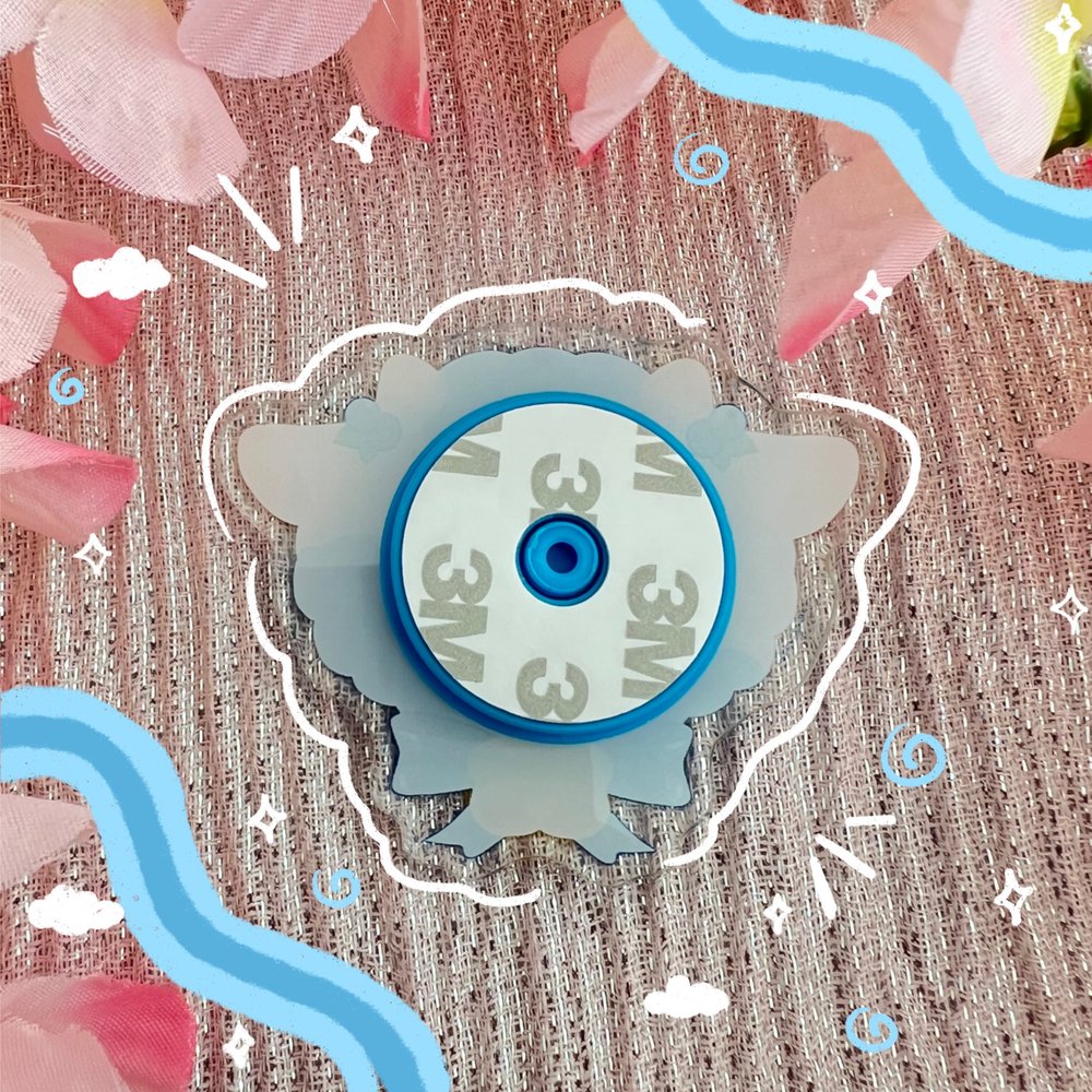 Moon Cow | Blue - Phone Grip