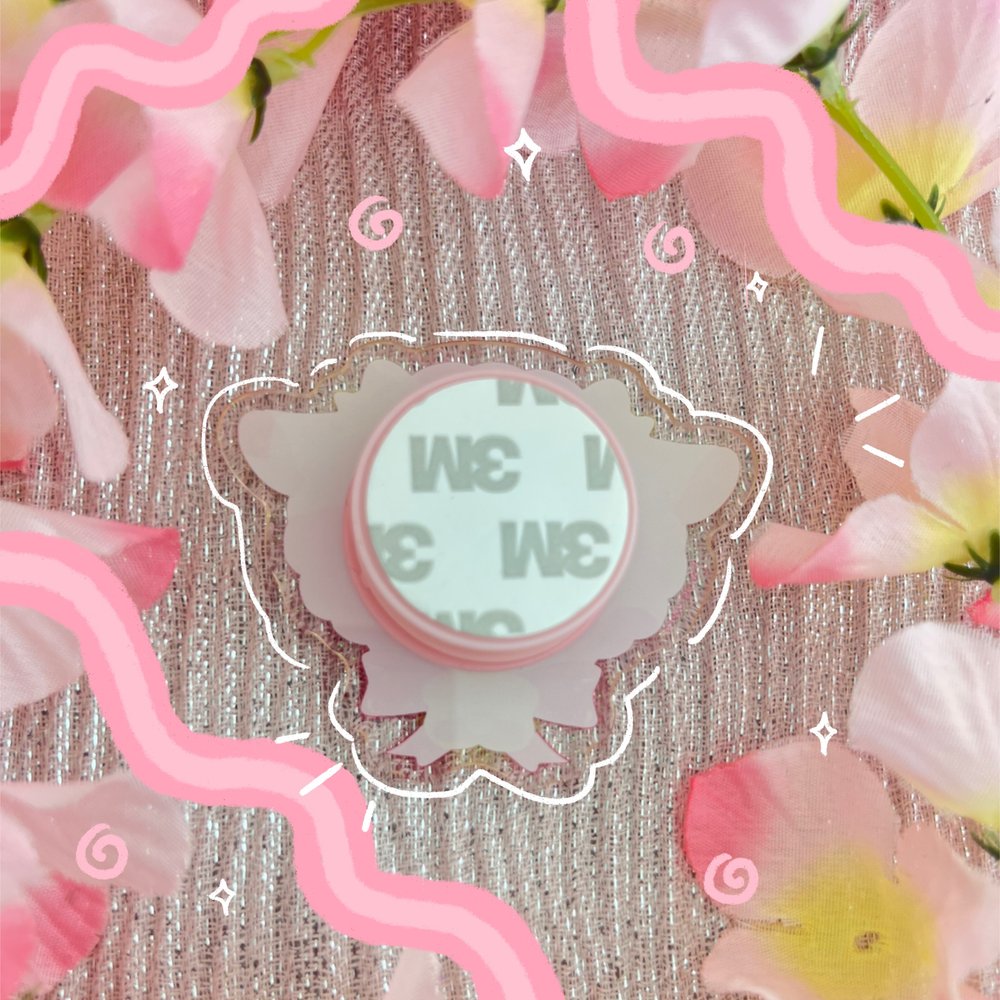 Moon Cow | Pink - Phone Grip