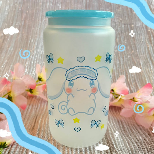 Blue Bunny - Glass Cup