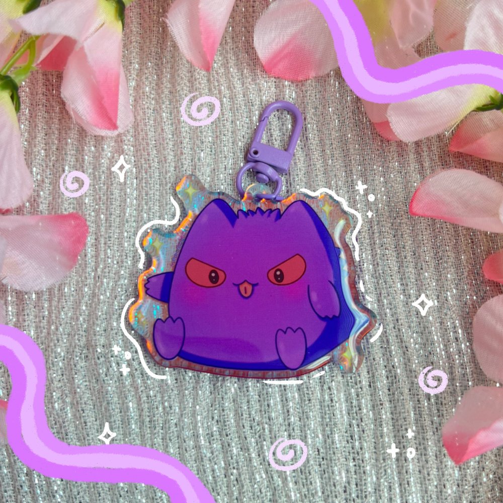 Cute Ghost - Keychain