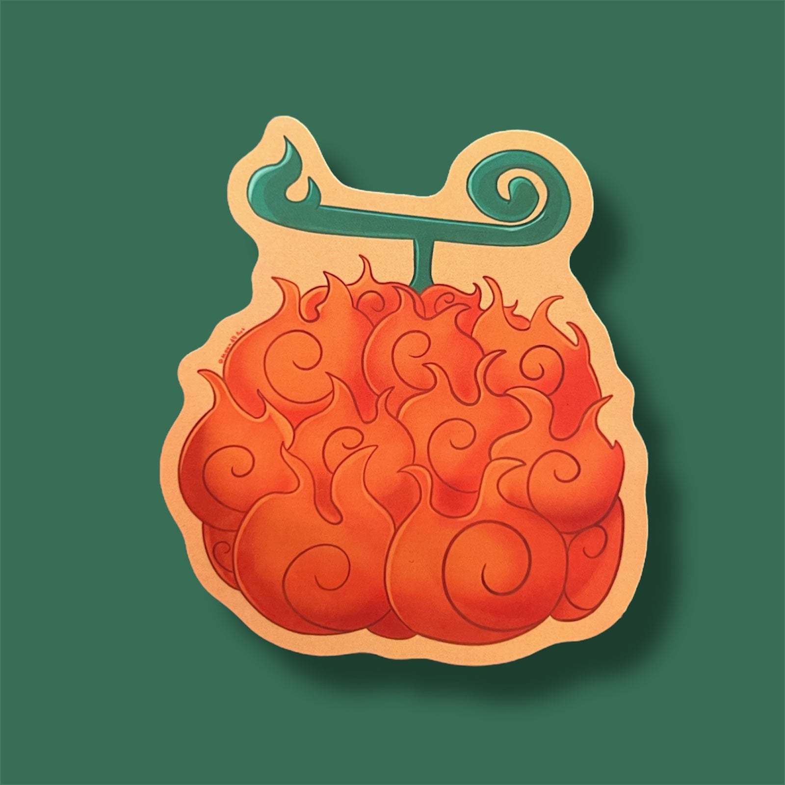 Fire fruit - Sticker