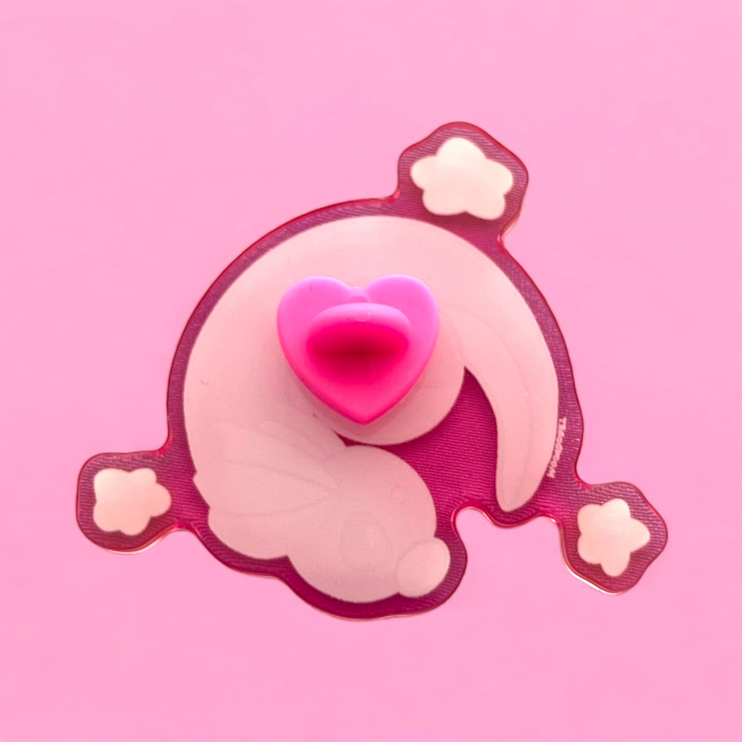 Cute Pink Snake- Pin