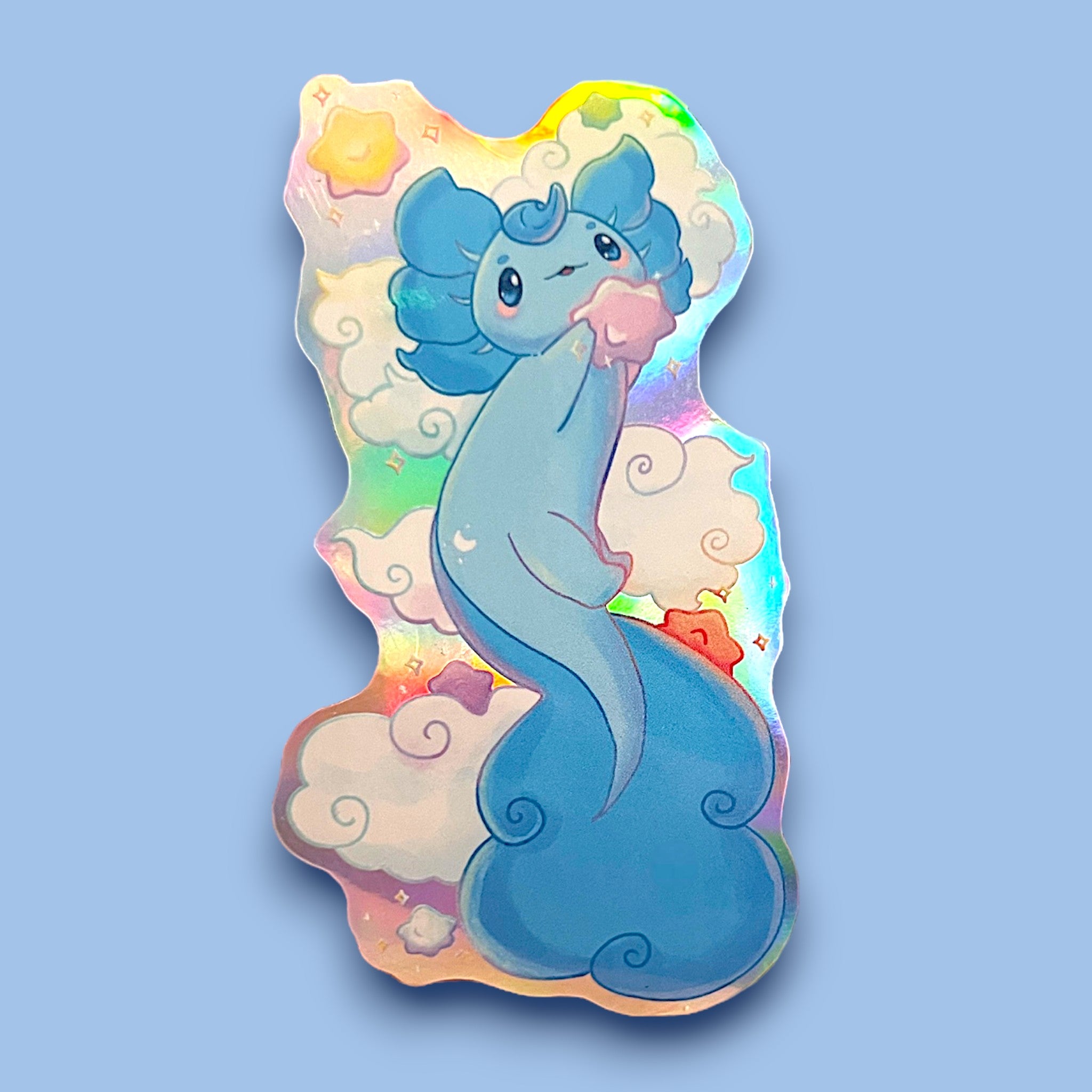 Cosmic Axolotl - Sticker