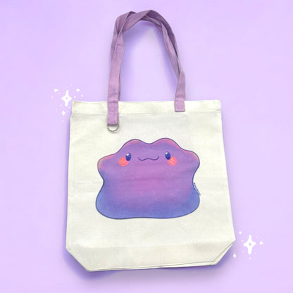 Cute purple slime- Tote Bag