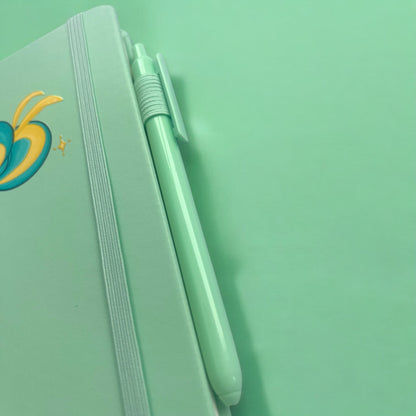 Cute Green Snake- Notebook