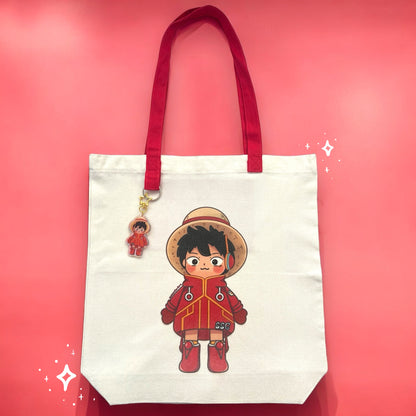 Futuristic Pirate King- Tote Bag