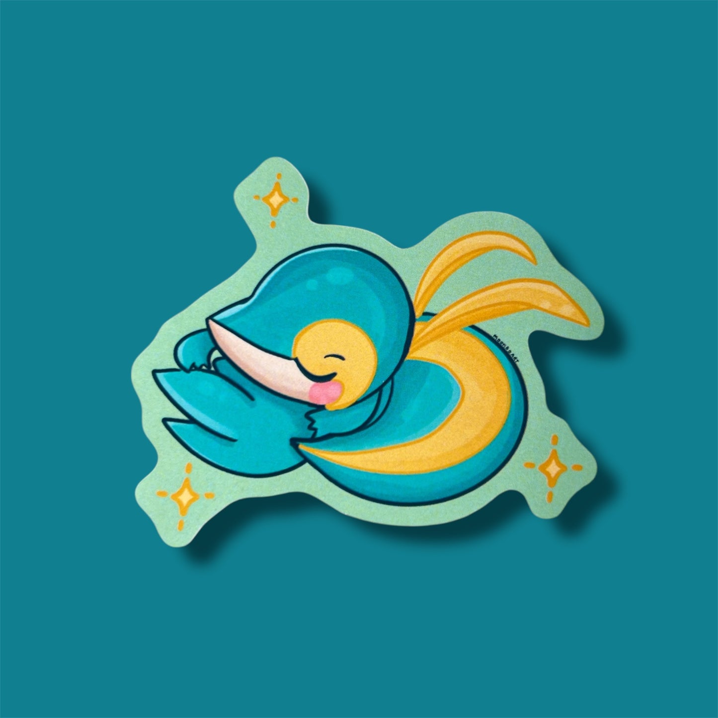 Grass Snake- sticker