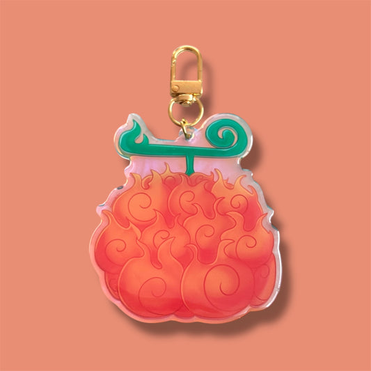 Fire fruit- Keychain