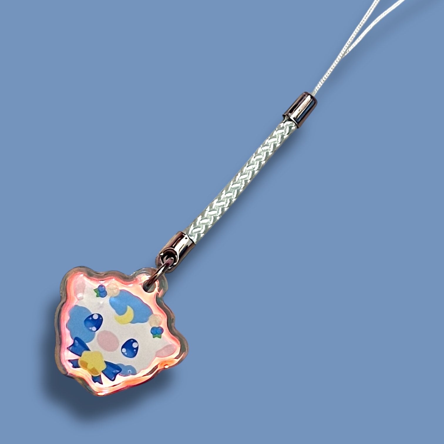 Moon Cow | Blue - Phone Charm