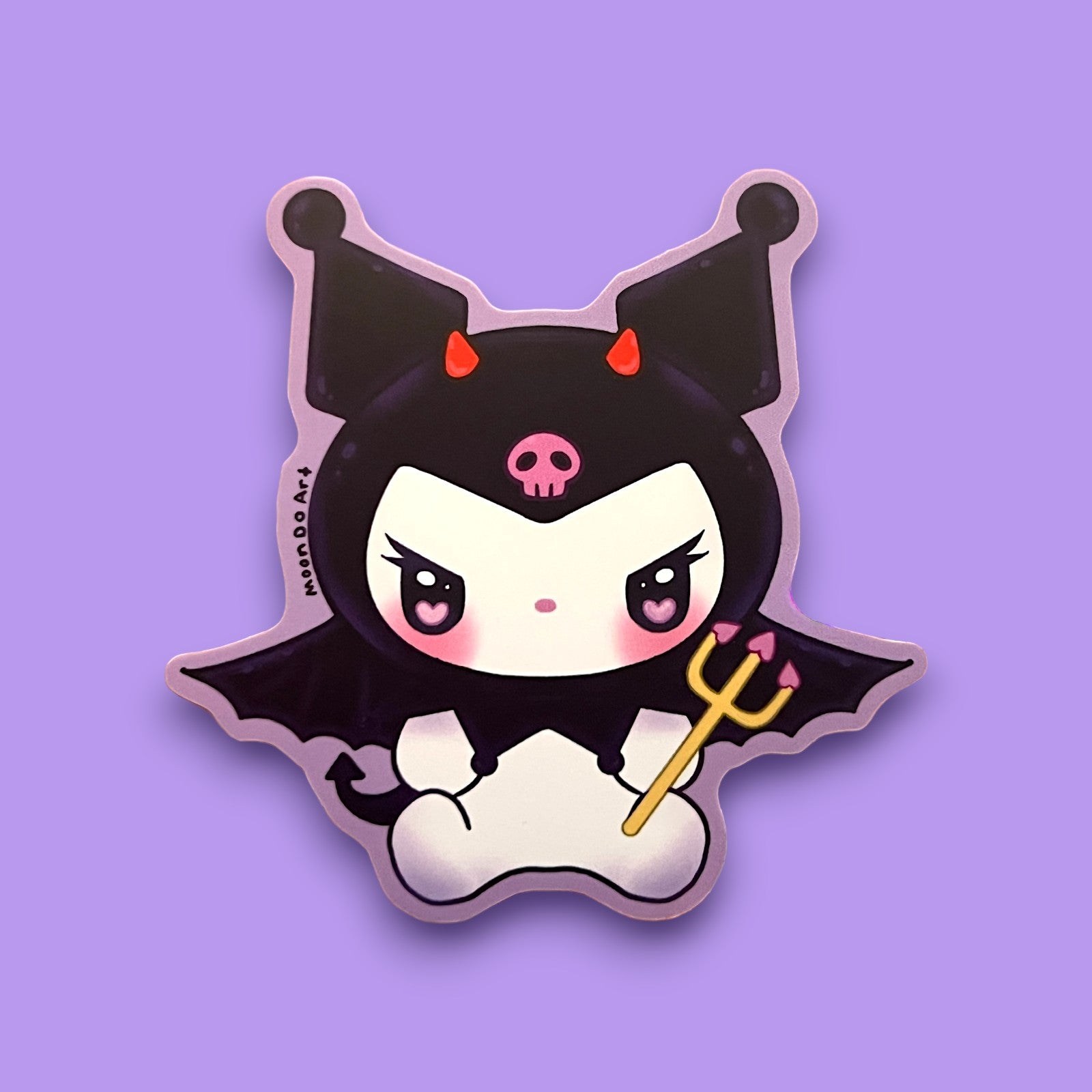 Devilish Bunny - Sticker