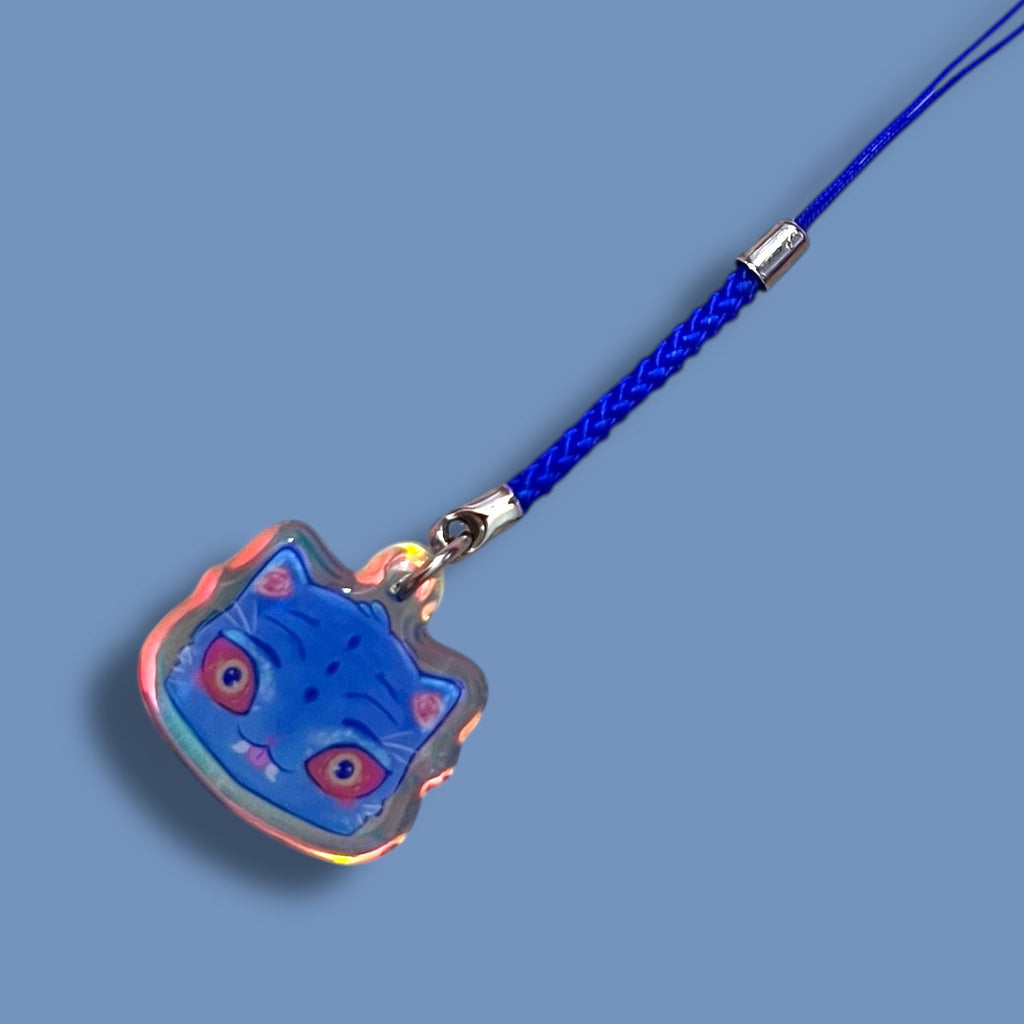 Blue Tiger Demon - Phone Charm