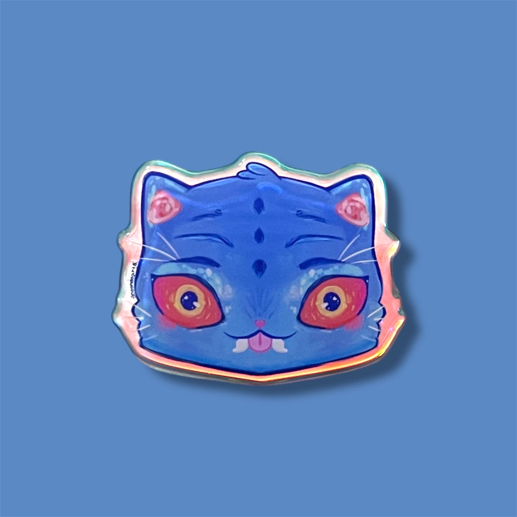 Blue Tiger Demon - Pin