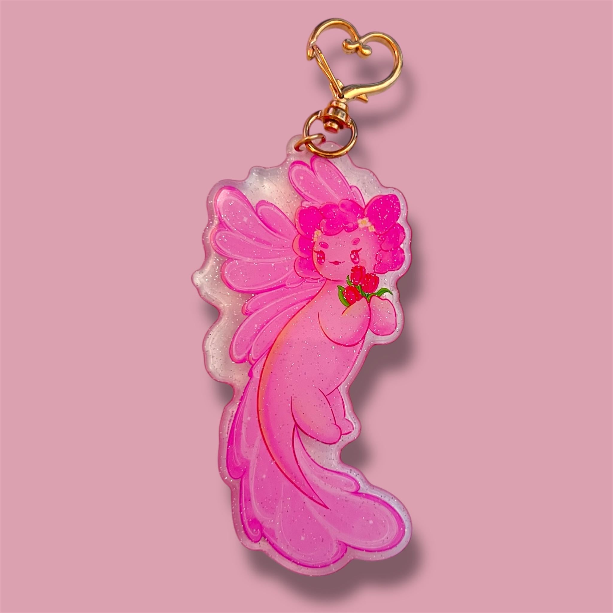 Fairy Axolotl - Keychain