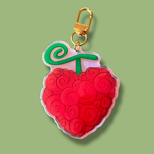 Heart fruit- Keychain