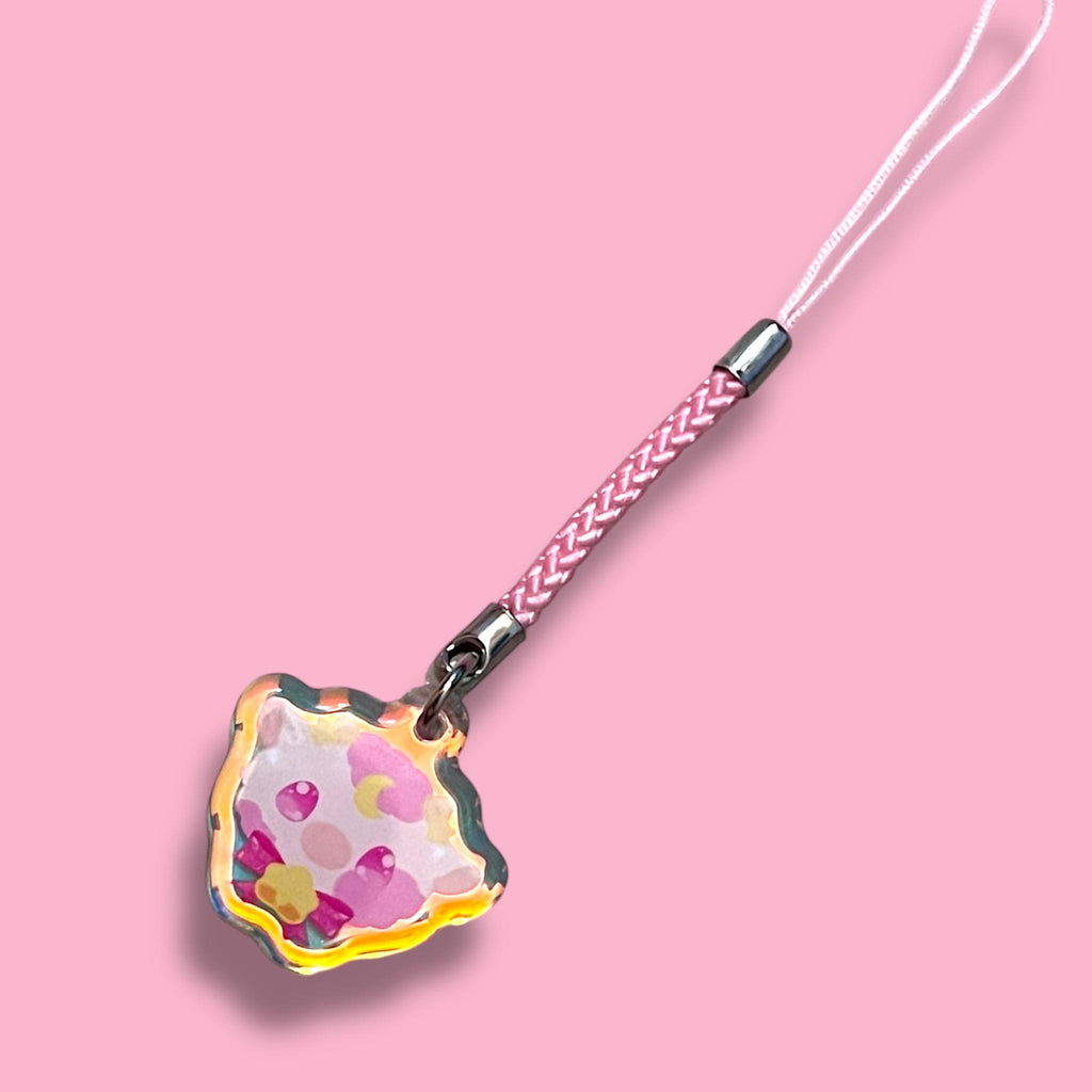 Moon Cow | Pink  - Phone Charm