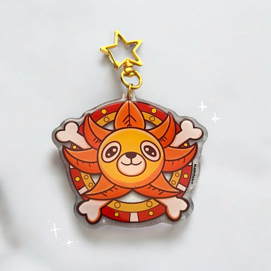 Pirate King Lion Ship - Keychain