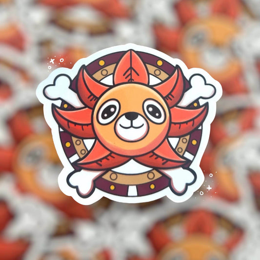 Pirate King Lion Ship- Sticker